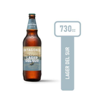 Cerveza Patagonia lager del Sur 730ml