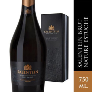 Espumante Salentein Brut Nature Estuche 1x750cc