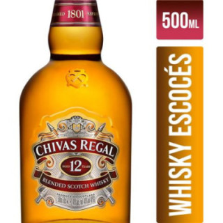 Whisky Chivas Regal 12y con caja 500 ml